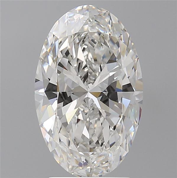 3.09 ct. oval Lab Grown Diamond front image