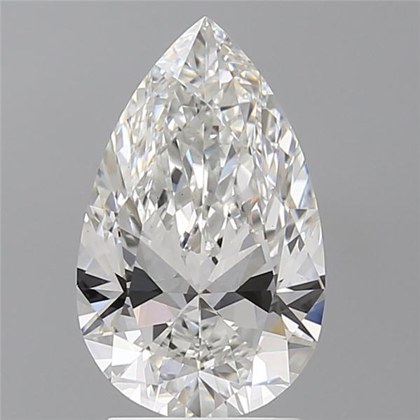 2.50 ct. pear Lab Grown Diamond front image