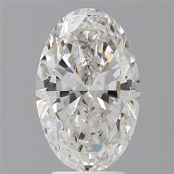 3.53 ct. oval Lab Grown Diamond front image