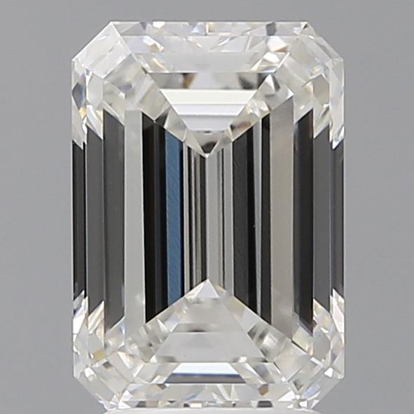 3.10 ct. emerald Lab Grown Diamond front image