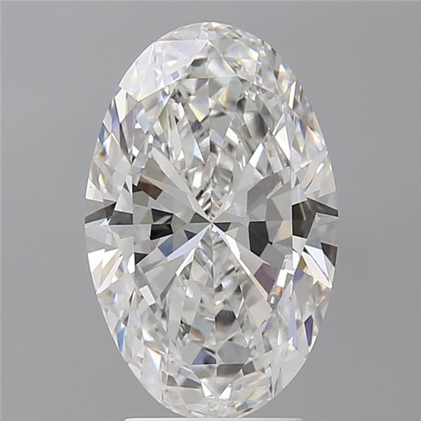 3.53 ct. oval Lab Grown Diamond front image
