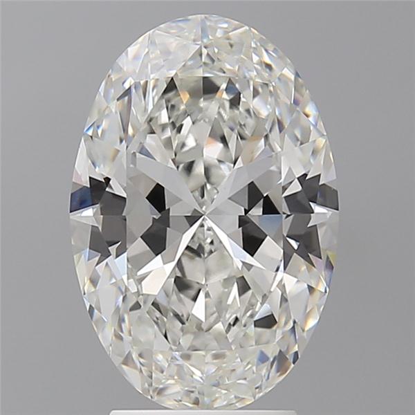 3.53 ct. oval Lab Grown Diamond front image