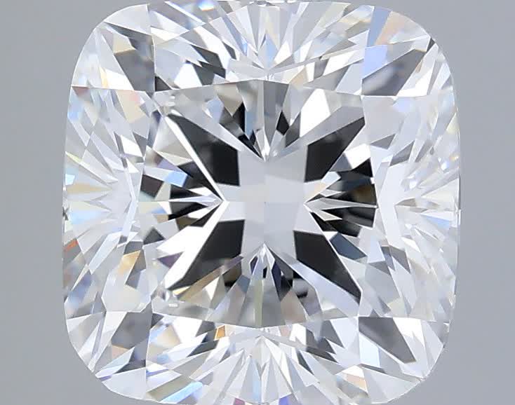 2.58 ct. cushion Lab Grown Diamond front image