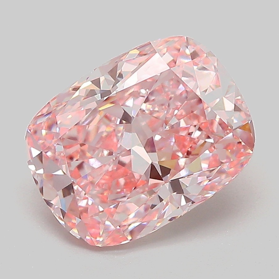 3.10 ct. cushion Lab Grown Diamond front image