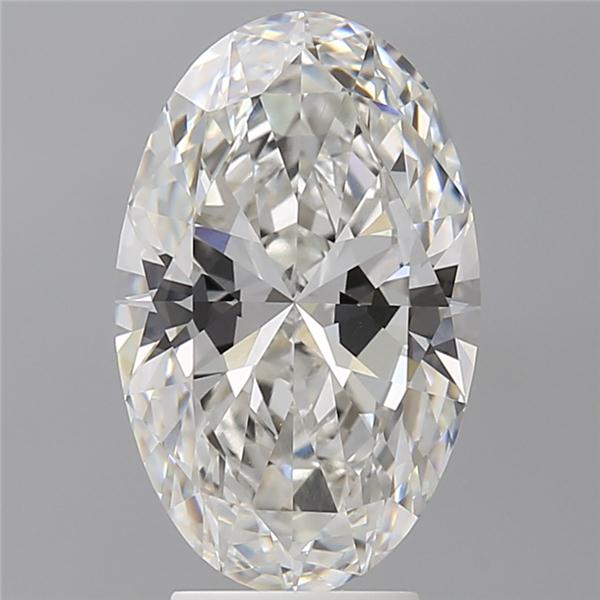 4.07 ct. oval Lab Grown Diamond front image