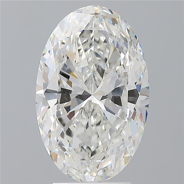 4.10 ct. oval Lab Grown Diamond front image