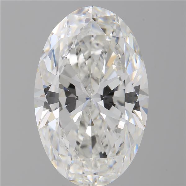 9.02 ct. oval Lab Grown Diamond front image