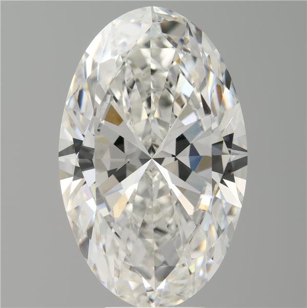 8.04 ct. oval Lab Grown Diamond front image