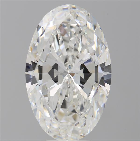 8.05 ct. oval Lab Grown Diamond front image