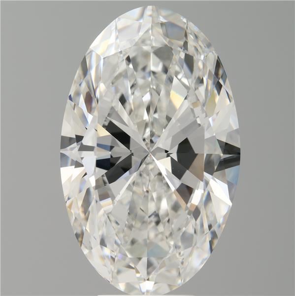 8.05 ct. oval Lab Grown Diamond front image