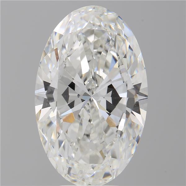 8.06 ct. oval Lab Grown Diamond front image
