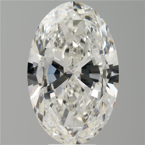 8.03 ct. oval Lab Grown Diamond front image
