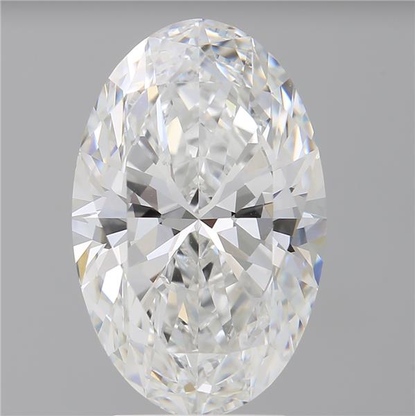 4.09 ct. oval Lab Grown Diamond front image
