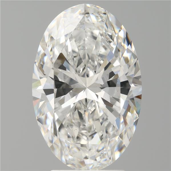 4.09 ct. oval Lab Grown Diamond front image