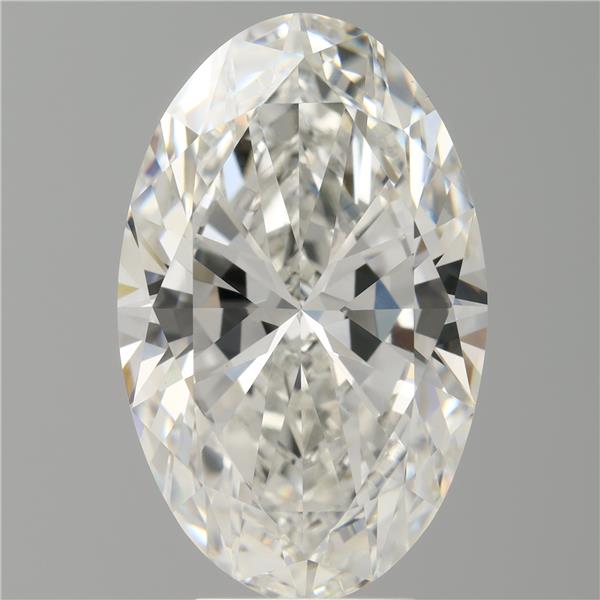 6.02 ct. oval Lab Grown Diamond front image