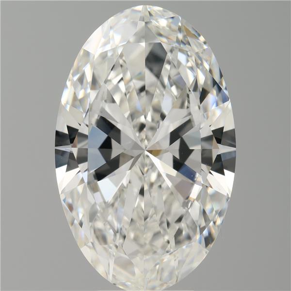 7.00 ct. oval Lab Grown Diamond front image