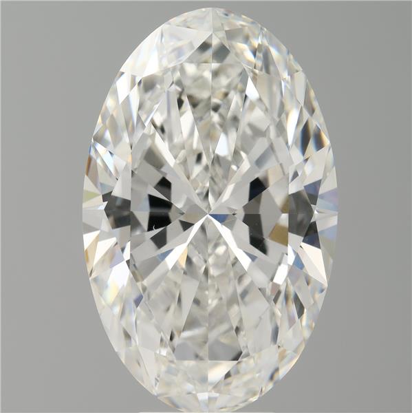 8.02 ct. oval Lab Grown Diamond front image