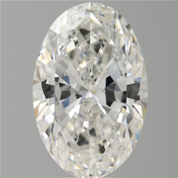8.04 ct. oval Lab Grown Diamond front image