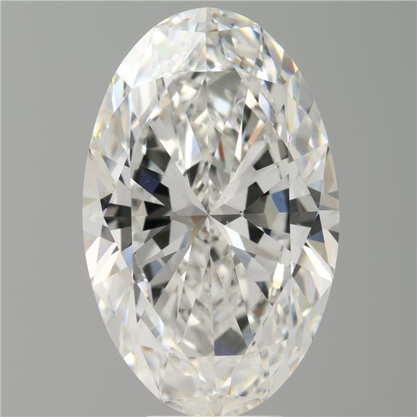 8.01 ct. oval Lab Grown Diamond front image