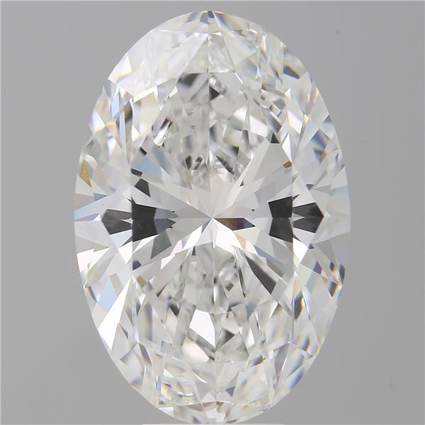 9.00 ct. oval Lab Grown Diamond front image