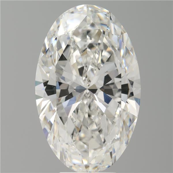8.02 ct. oval Lab Grown Diamond front image