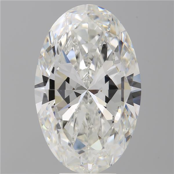 8.01 ct. oval Lab Grown Diamond front image