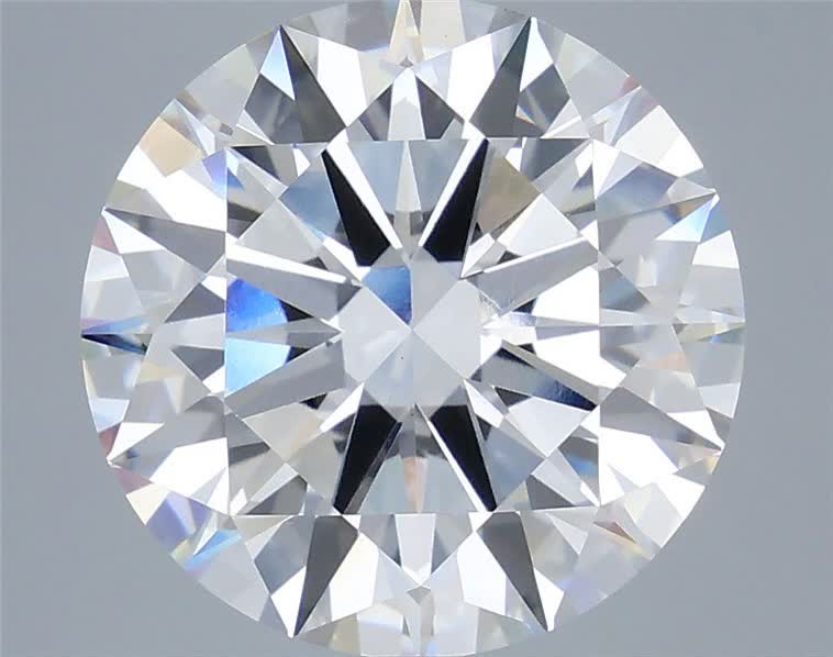 7.56 ct. round Lab Grown Diamond front image