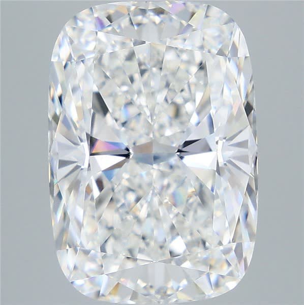 7.56 ct. cushion Lab Grown Diamond front image