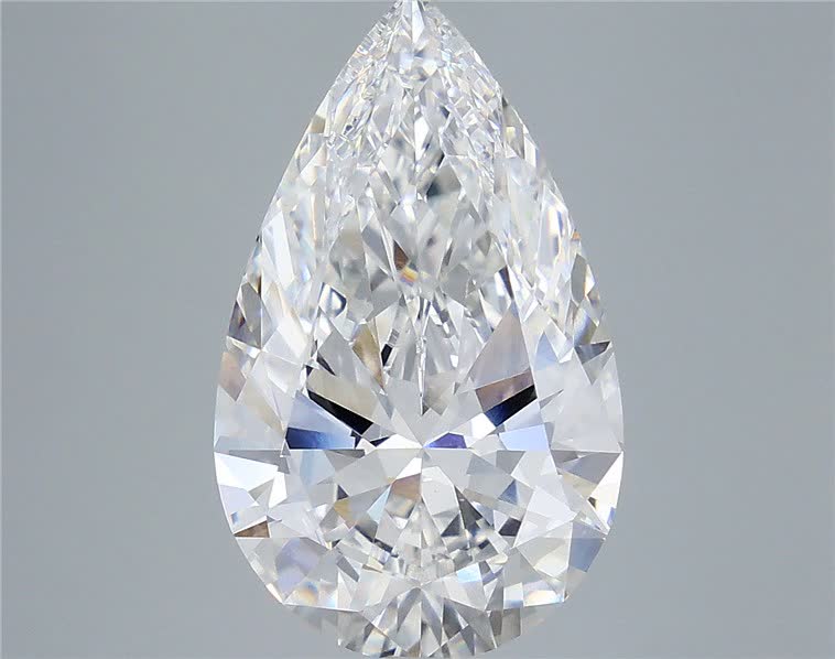 6.55 ct. pear Lab Grown Diamond front image