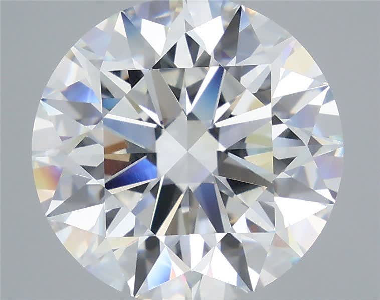 7.01 ct. round Lab Grown Diamond front image