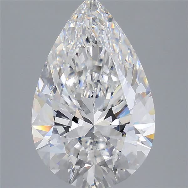 4.58 ct. pear Lab Grown Diamond front image