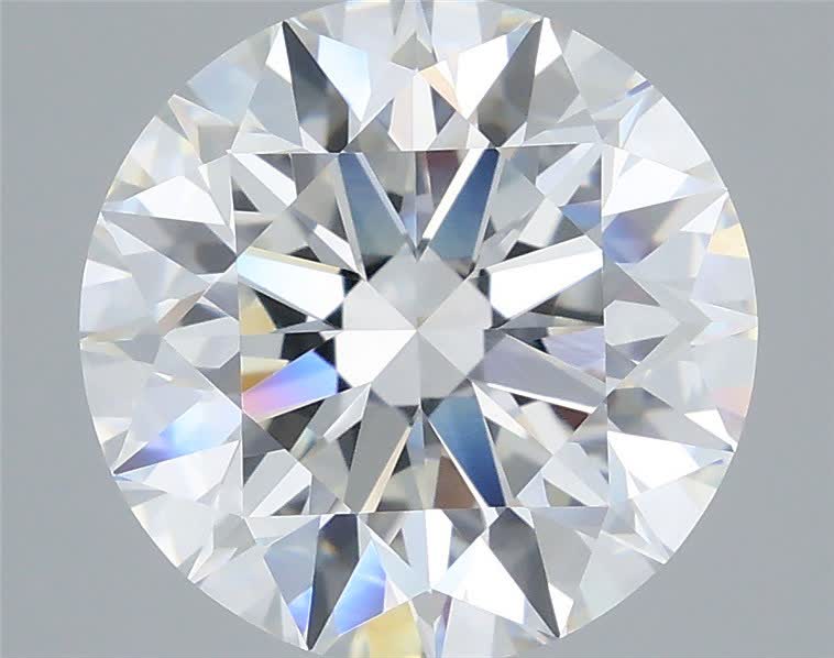 5.50 ct. round Lab Grown Diamond front image