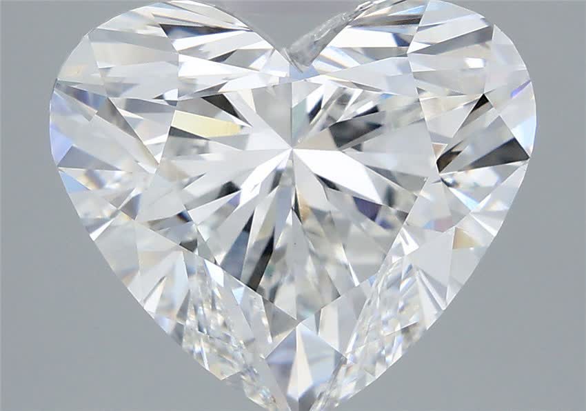 5.59 ct. heart Lab Grown Diamond front image