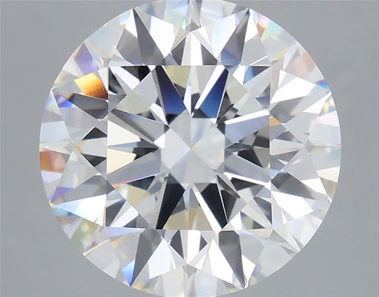 6.08 ct. round Lab Grown Diamond front image