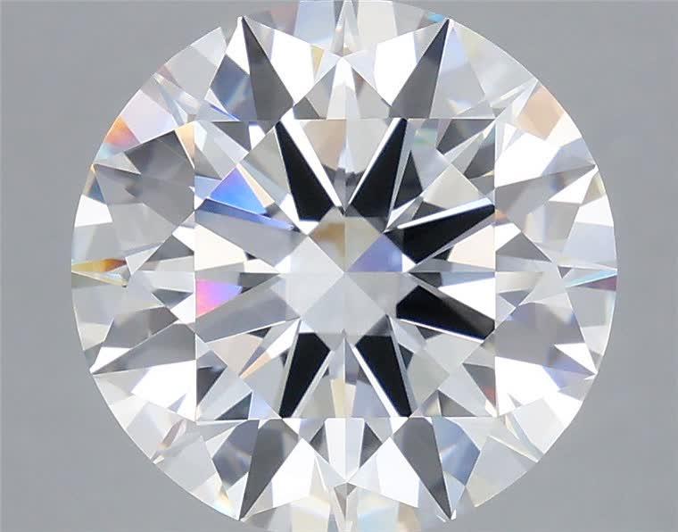 6.09 ct. round Lab Grown Diamond front image