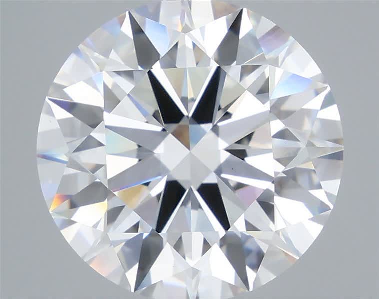 6.58 ct. round Lab Grown Diamond front image