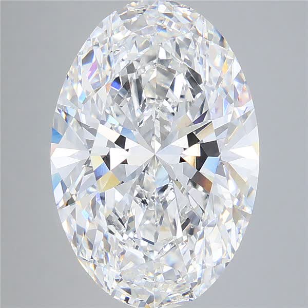 7.53 ct. oval Lab Grown Diamond front image