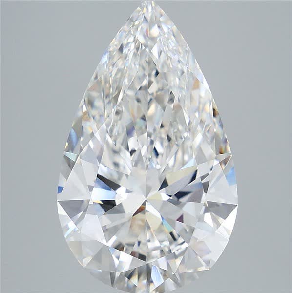 7.55 ct. pear Lab Grown Diamond front image