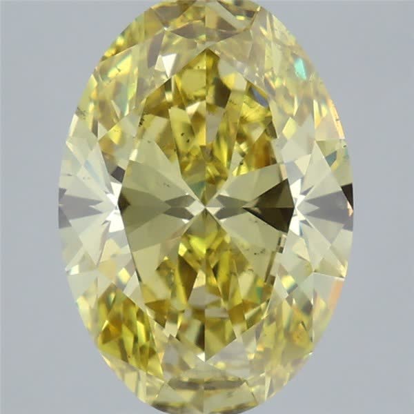 3.70 ct. oval Lab Grown Diamond front image