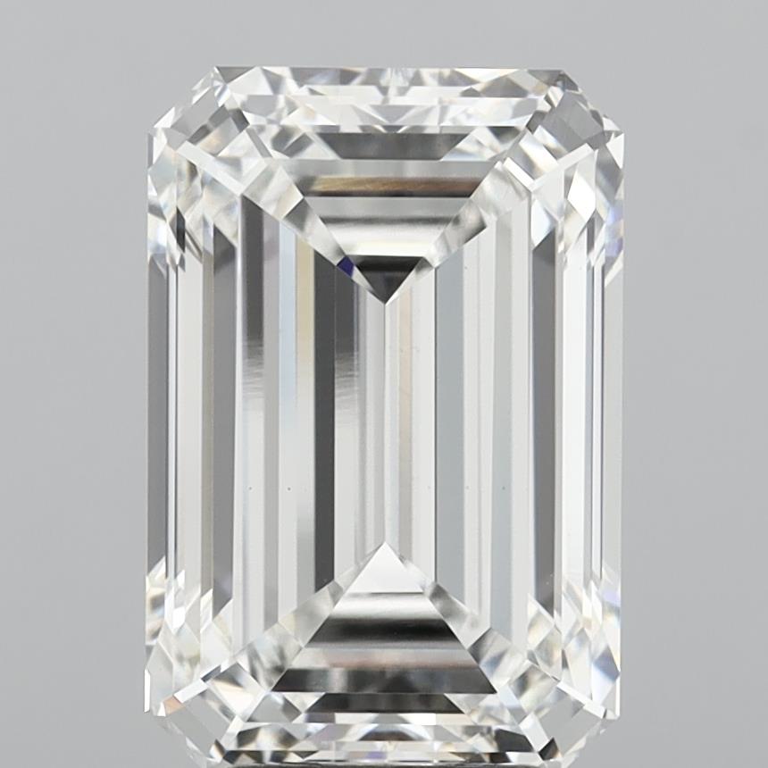 6.22 ct. emerald Lab Grown Diamond front image