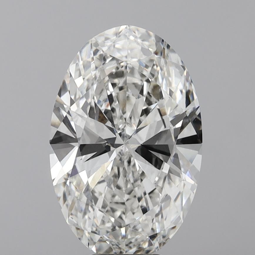 7.04 ct. oval Lab Grown Diamond front image