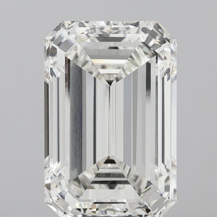 11.52 ct. emerald Lab Grown Diamond front image