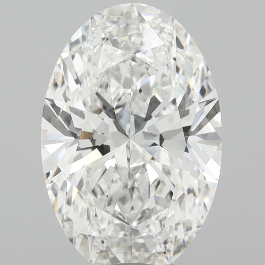 10.28 ct. oval Lab Grown Diamond front image