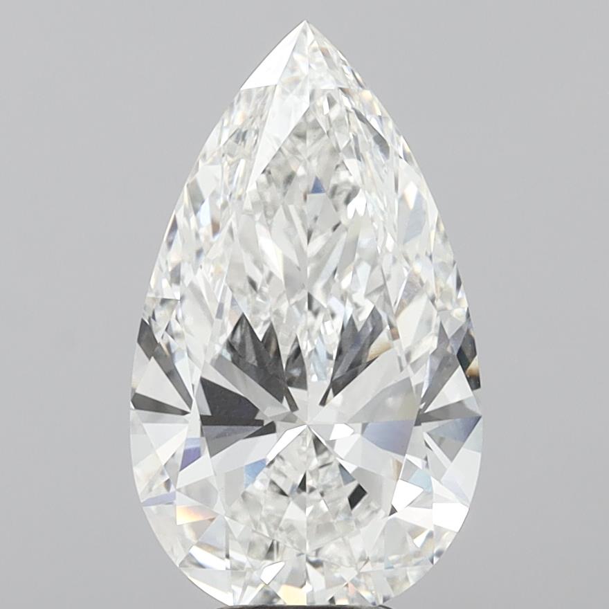 7.02 ct. pear Lab Grown Diamond front image