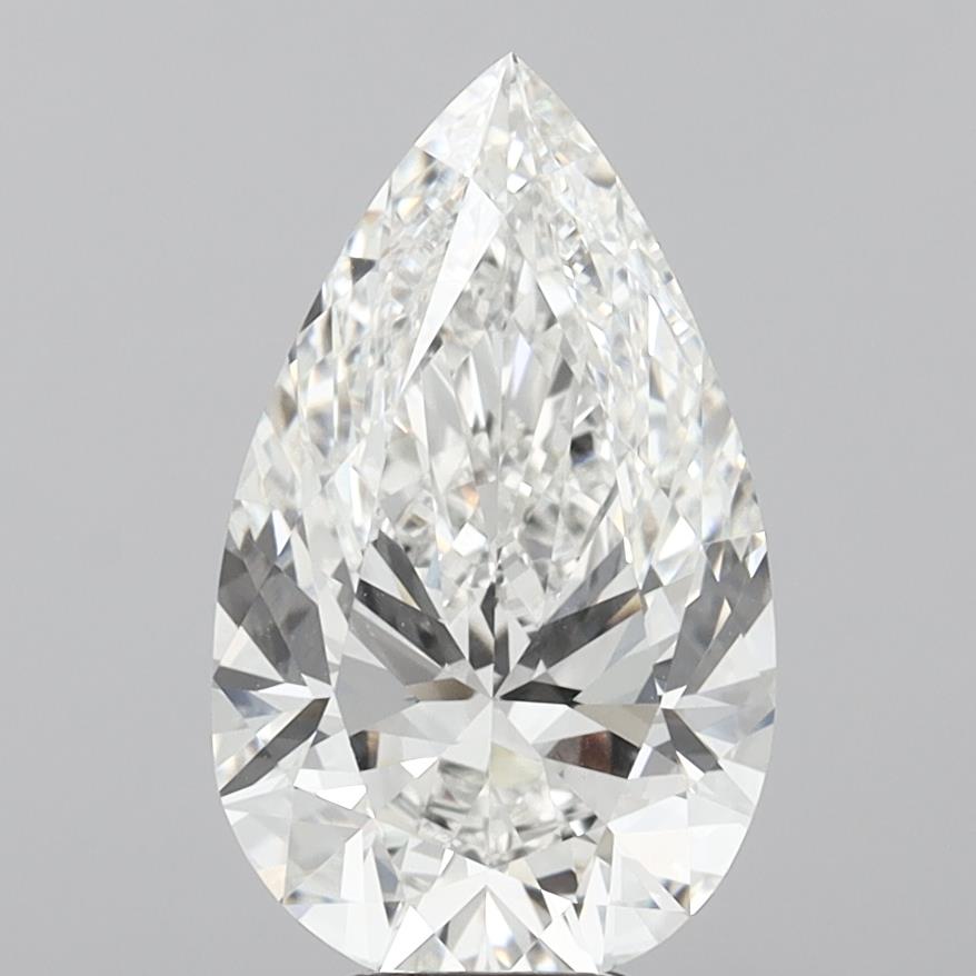 7.06 ct. pear Lab Grown Diamond front image