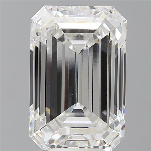 8.60 ct. emerald Lab Grown Diamond front image