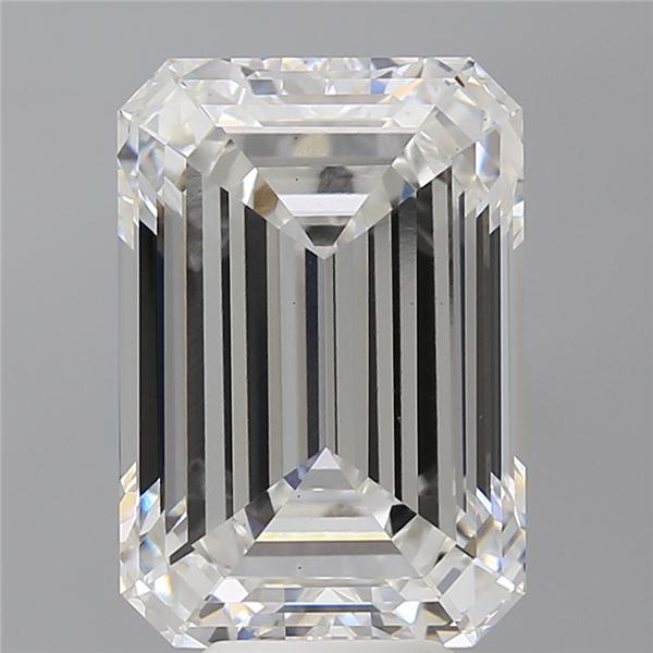8.07 ct. emerald Lab Grown Diamond front image