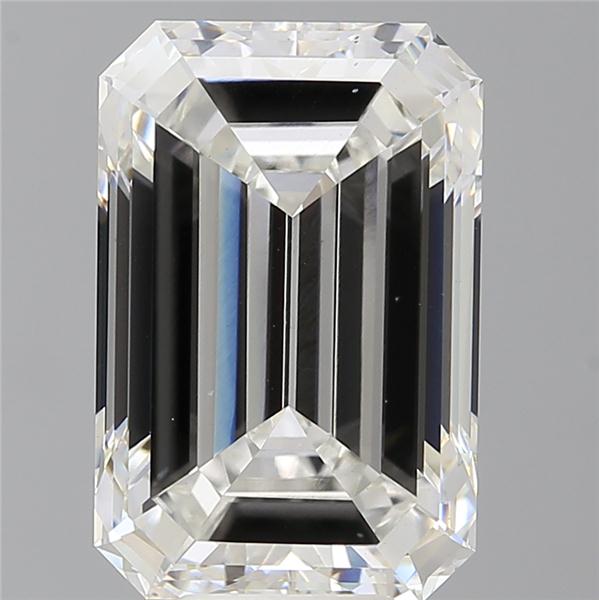 8.91 ct. emerald Lab Grown Diamond front image