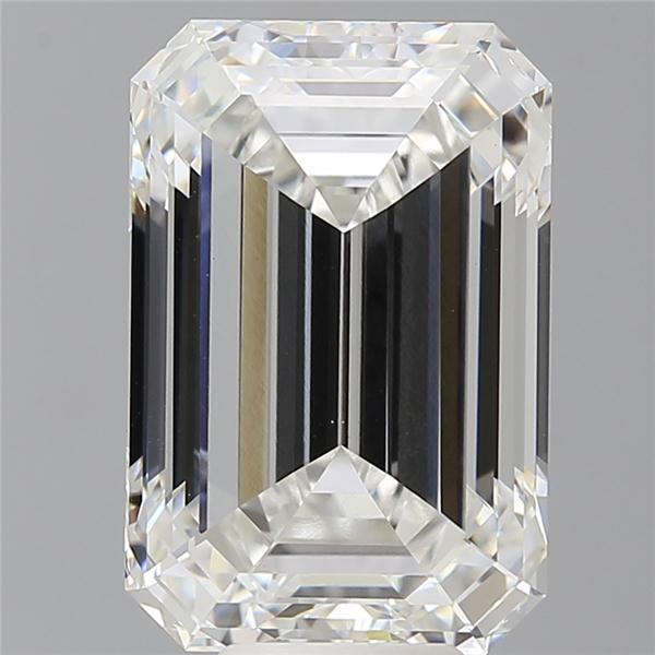 9.02 ct. emerald Lab Grown Diamond front image