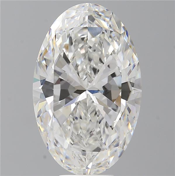 9.60 ct. oval Lab Grown Diamond front image